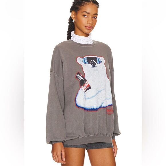 POLAR BEAR COCA COLA JUMPER IN Black The Laundry Room New - Picture 3 of 9
